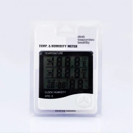 Домашняя метеостанция HTC-2 с выносным датчиком и часами оптом-2