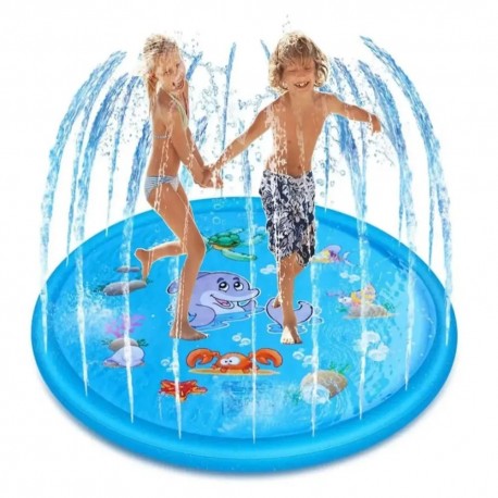 Надувной бассейн-фонтан для детей 170 см оптом-1