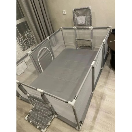 Игровой складной детский манеж 235*120*107 см-3