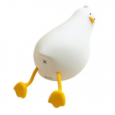 Детский силиконовый ночник УТКА IN PEACE DUCK SLEEP LAMP Instruction For Use с сенсорным управлением  оптом-1