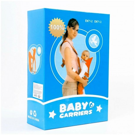 Детский рюкзак-переноска кенгуру Baby Carrier, с регулировкой длины лямок  оптом-2