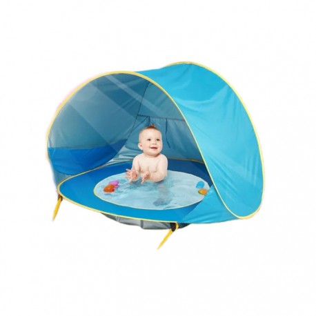 Детская пляжная палатка-бассейн, складная