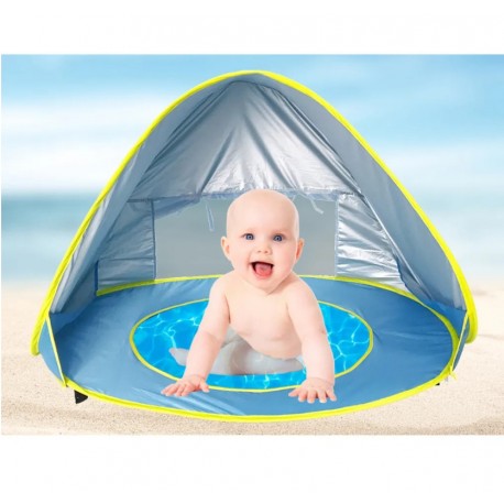 Детская пляжная палатка-бассейн, складная-10