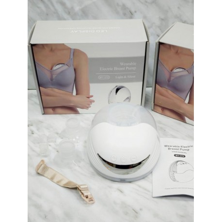 Переносной электрический молокоотсос MY-375 Ramili SE500 двухфазный 2 в 1  оптом-6