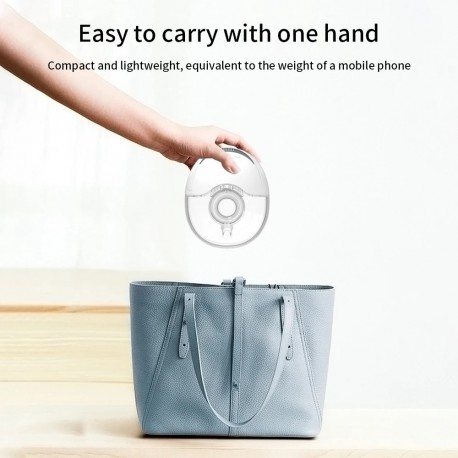 Переносной электрический молокоотсос MY-375 Ramili SE500 двухфазный 2 в 1  оптом-7