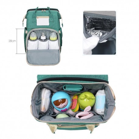Портативная детская кроватка и сумка для пеленок MOMMY BAG  оптом-6
