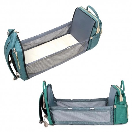 Портативная детская кроватка и сумка для пеленок MOMMY BAG  оптом-3