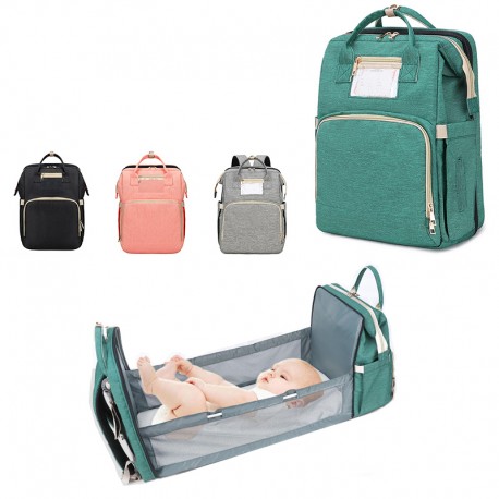 Портативная детская кроватка и сумка для пеленок MOMMY BAG  оптом-11