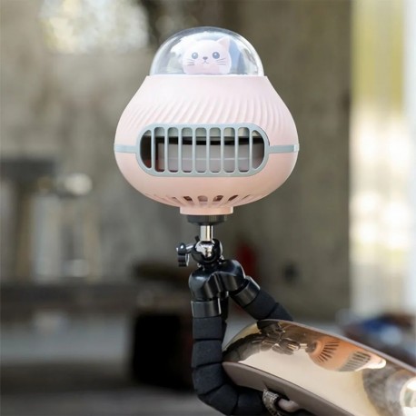 Портативный вентилятор для прогулочной коляски с гибким штативом  оптом-6