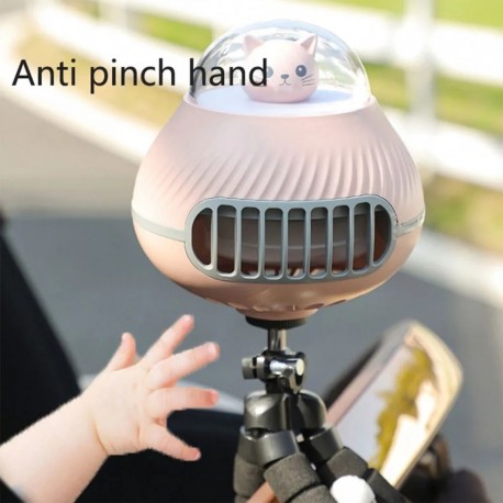 Портативный вентилятор для прогулочной коляски с гибким штативом  оптом-8