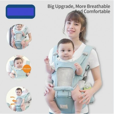 Эргономичный слинг 3 в 1 для новорожденных 0-36 месяцев  оптом-6