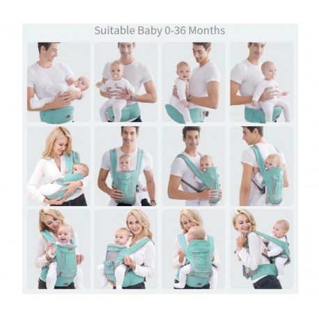 Слинг-рюкзак трансформер для младенцев  оптом-6