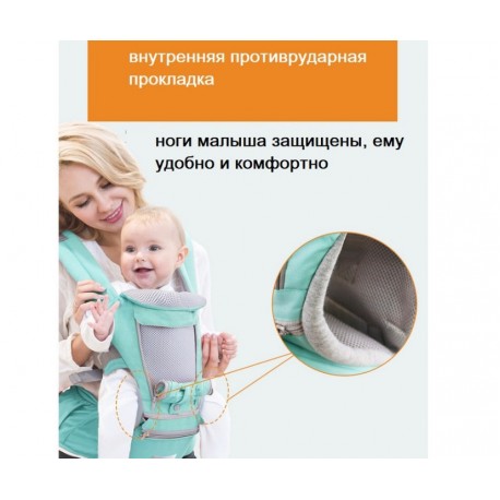 Слинг-рюкзак трансформер для младенцев  оптом-10