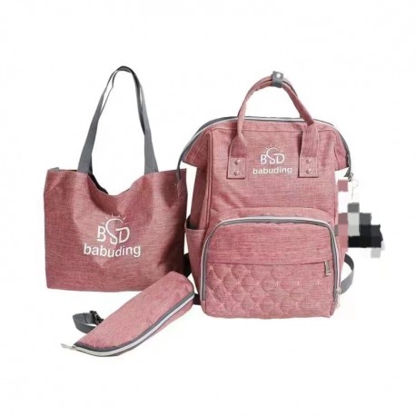 Набор сумка-рюкзак 3 в 1 для мам на коляску  оптом-4
