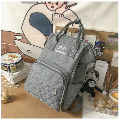 Набор сумка-рюкзак 3 в 1 для мам на коляску  оптом-8