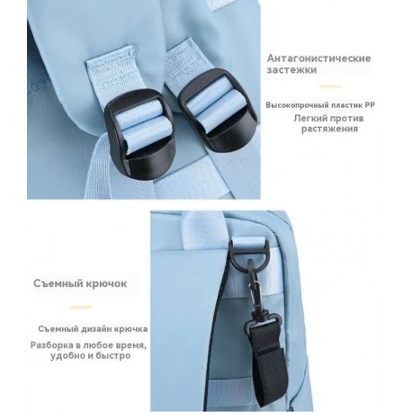 Набор сумок для мамы и ребенка для туризма и путешествии 5 шт-7