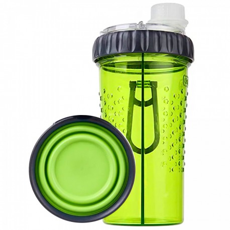 Дорожная бутылка-поилка для животных  оптом-1