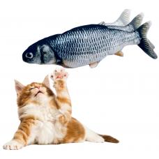 Интерактивная рыбка-игрушка для кошек и собак "Танцующий карп"