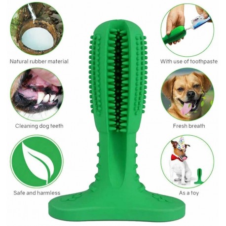 Силиконовый грызак-зубная щетка для собак  оптом-3