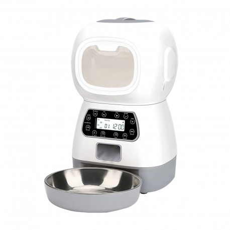 Умная автоматическая кормушка для домашних животных с чашкой и Wi-Fi  оптом-1