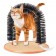 Когтеточка со щеткой «Кошачье удовольствие» Purrfect Arch  оптом