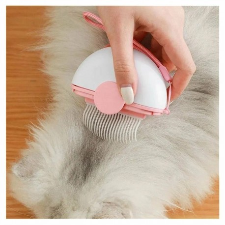 Расческа для вычесывания шерсти кошек и собак  оптом-6