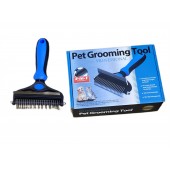 Расческа-колтунорез для животных 2 в 1 Pet Grooming Tool PROFESSIONAL 
