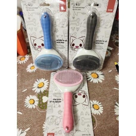 Самоочищающаяся щетка для животных, удаление шерсти  оптом-4