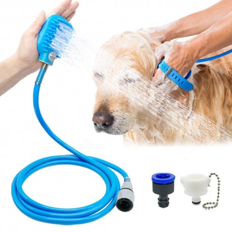 Щетка-душ для собак Pet Bathing Tool  оптом-11