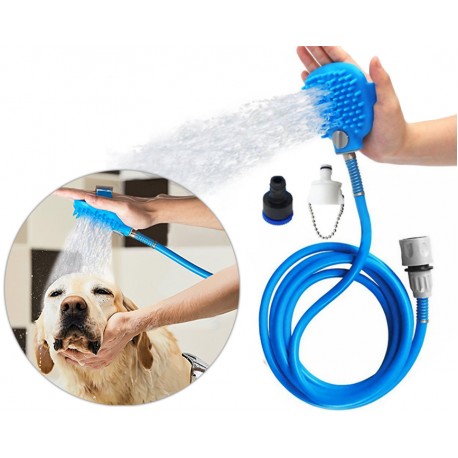 Щетка-душ для собак Pet Bathing Tool  оптом-10