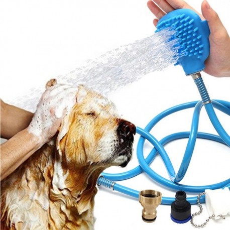 Щетка-душ для собак Pet Bathing Tool  оптом-12