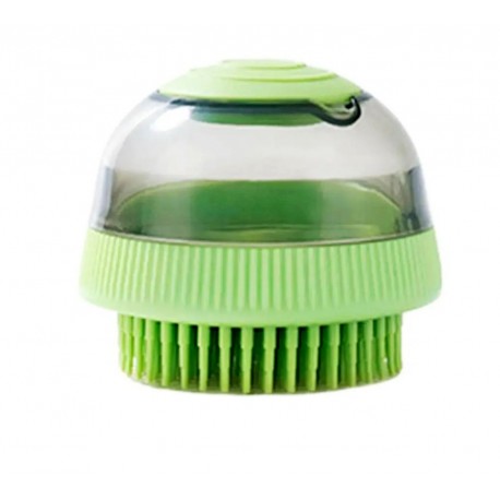 Силиконовая капсульная щетка для купания домашних животных