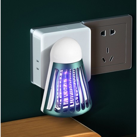 Электрическая лампа-репеллент от комаров  оптом-4