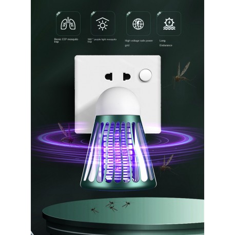 Электрическая лампа-репеллент от комаров  оптом-6