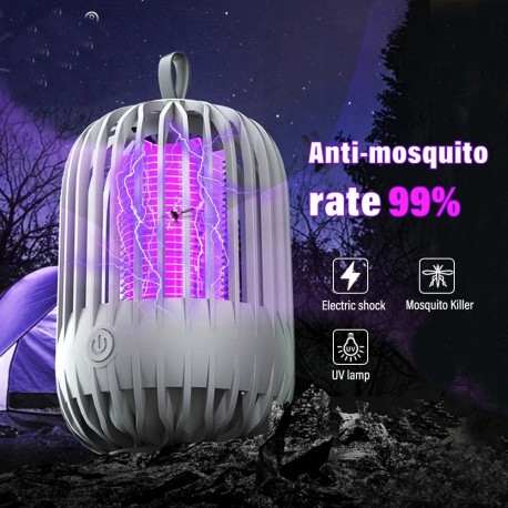 Лампа-ловушка для комаров Mosquito Killer Lamp уличная от сети  оптом-5