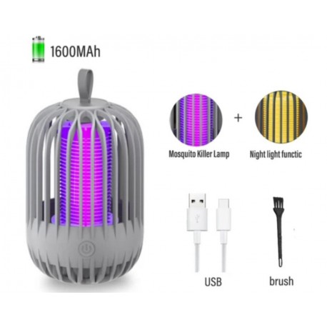 Лампа-ловушка для комаров Mosquito Killer Lamp уличная от аккумулятора  оптом-2