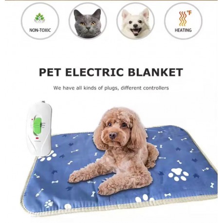 Коврик для животных 70х45 см с подогревом  оптом-1