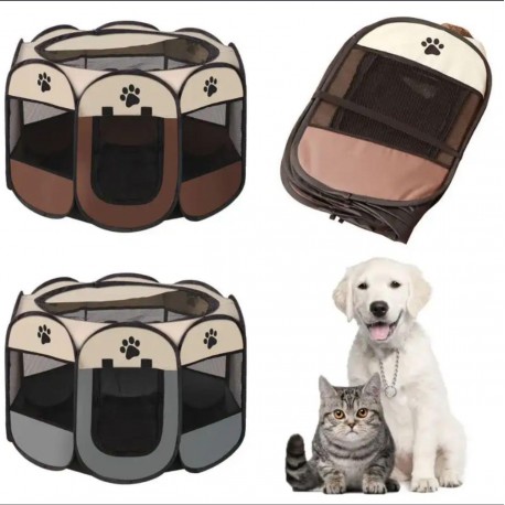 Складной вольер-манеж переносной для кошек и собак, грызунов  оптом-1