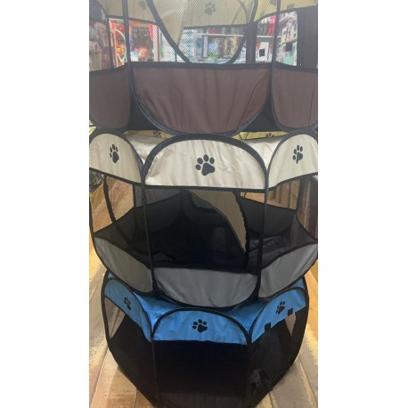 Складной вольер-манеж переносной для кошек и собак, грызунов  оптом-6