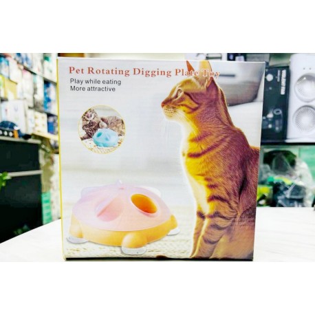 Игрушка YS-10076 для домашних животных с вращающейся тарелкой-копалкой-2