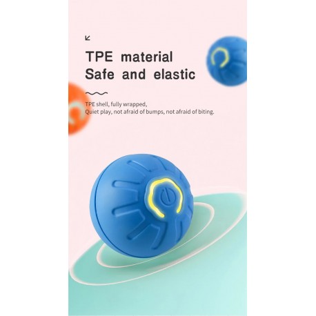 Интерактивная игрушка-мяч для собак и кошек на аккумуляторе  оптом-5