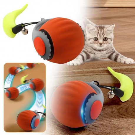 Интерактивная игрушка-мячик для собак и кошек  2 режима  оптом-4