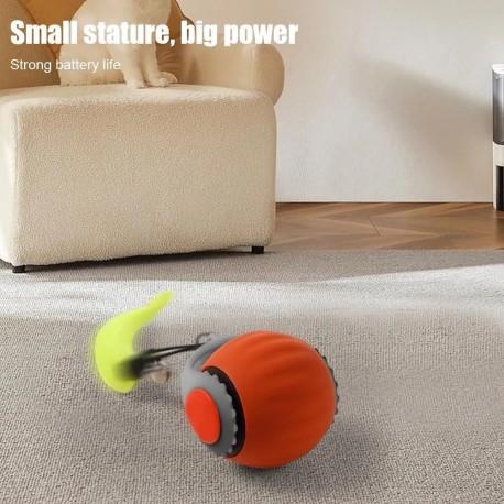 Интерактивная игрушка-мячик для собак и кошек  2 режима  оптом-8