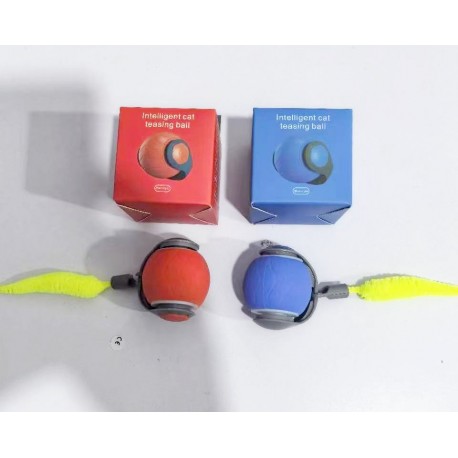 Интерактивная игрушка-мячик для собак и кошек  2 режима  оптом-6