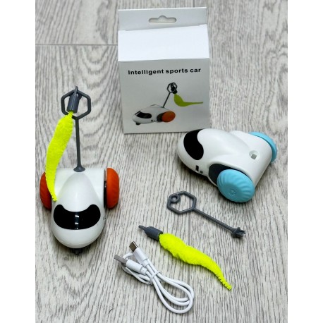 Умная игрушка для кошек с дистанционным управлением Intelligent sports car  оптом-6