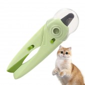 Когтерез Pet nail clippers брызгозащитный для домашних животных с индикатором 