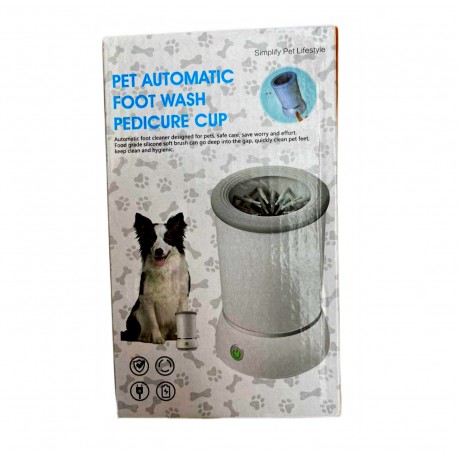 Электрическая лапомойка для автоматического мытья лап домашних животных -4