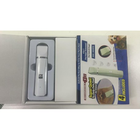 Электрическая машинка для стрижки шерсти домашних животных 4 в 1 оптом-8