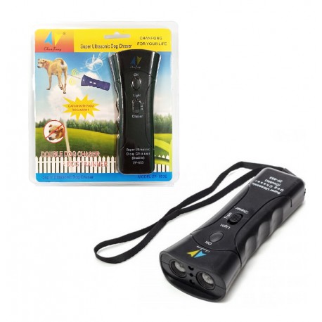 Отпугиватель собак Super Ultrasonic Dog Chaser Double ZF-853  оптом