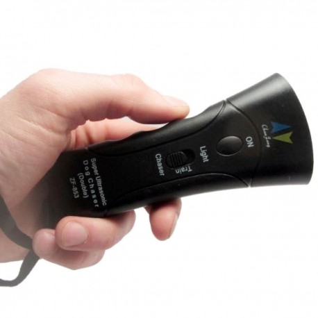 Отпугиватель собак Super Ultrasonic Dog Chaser Double ZF-853  оптом-5